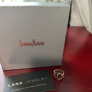 Lana 14k Gold circles ring.  In excellent condition.